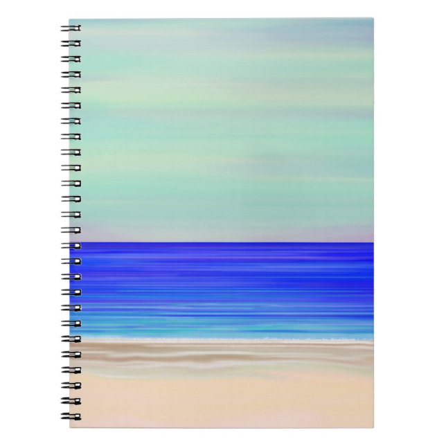 Caderno Espiral Bloco de Notas de Foto Tranquila (Frente)