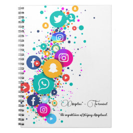 Caderno Espiral Bloco de Notas de Fotografia