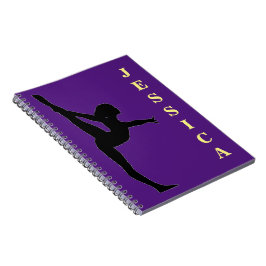 Caderno Espiral Bloco de Notas de Fotografia Espiral para Ginástic