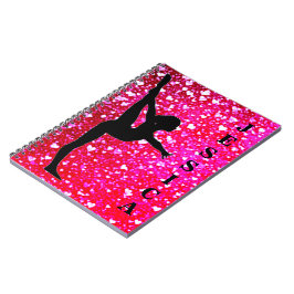 Caderno Espiral Bloco de Notas de Fotografia Espiral para Ginástic