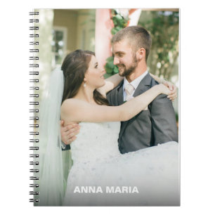 Caderno Espiral Bloco de Notas de Fotografia Personalizado