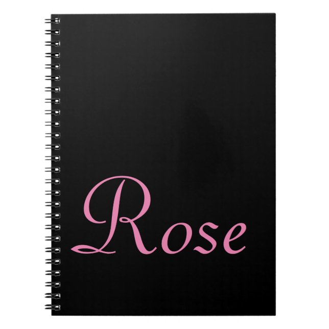 Caderno Espiral Bloco de Notas de Fotos Espiral (Frente)