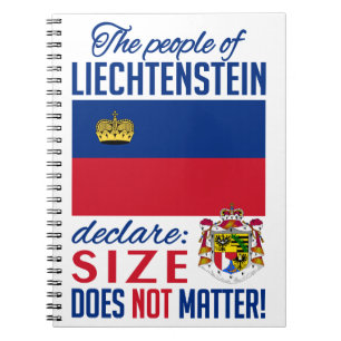 Caderno Espiral Bloco de notas de Liechtenstein