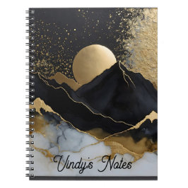 Caderno Espiral Bloco de Notas de Nome Personalizado