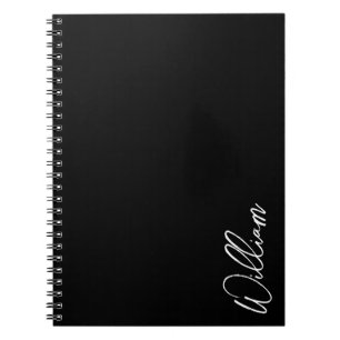 Caderno Espiral Bloco de Notas de Nome Personalizado de Script Mod