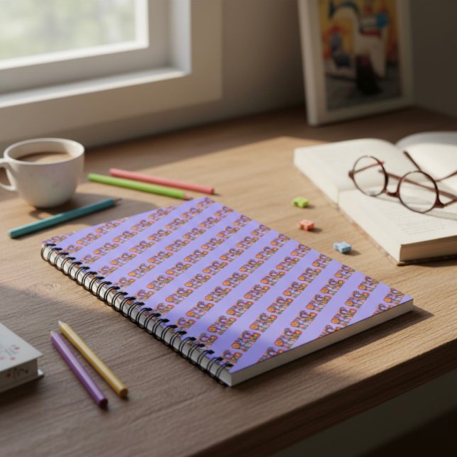 Caderno Espiral Bloco de Notas de Paz (Criador carregado)