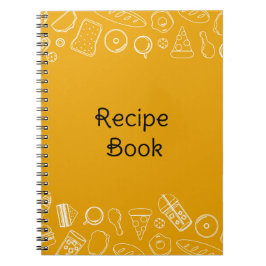 Caderno Espiral Bloco de Notas de Receita Foto Espiral