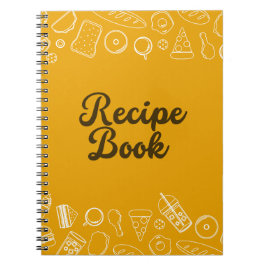 Caderno Espiral Bloco de Notas de Receita Foto Espiral