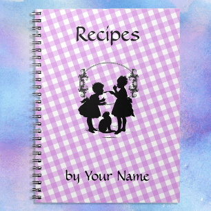 Caderno Espiral Bloco de Notas de Receita Personalizado