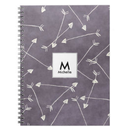 Caderno Espiral Bloco de Notas de Setas