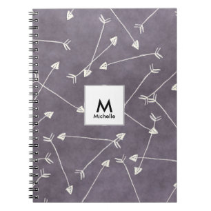 Caderno Espiral Bloco de Notas de Setas