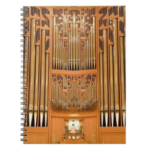 Caderno Espiral Bloco de notas do órgão de Hong Kong Rieger