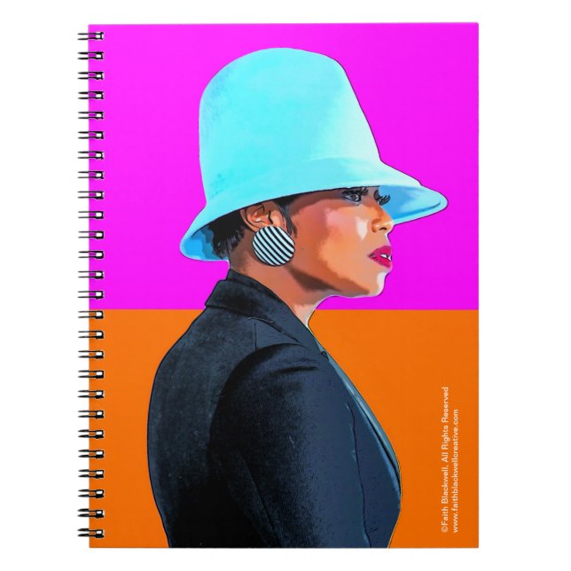 Caderno Espiral Bloco de Notas do Outlook (Frente)
