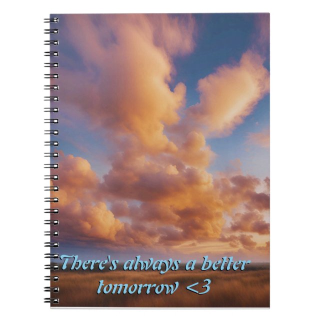 Caderno Espiral Bloco de notas e escrevendo (Frente)