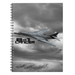Caderno Espiral Bloco de notas fotográfico B-1 Lancer (80 páginas 