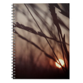 Caderno Espiral Bloco de notas fotográfico de campo sunset (80 pág