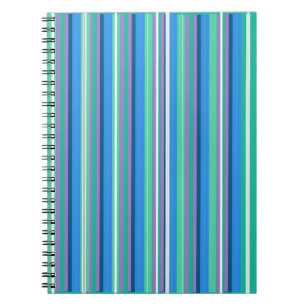 Caderno Espiral Bloco de notas listrado