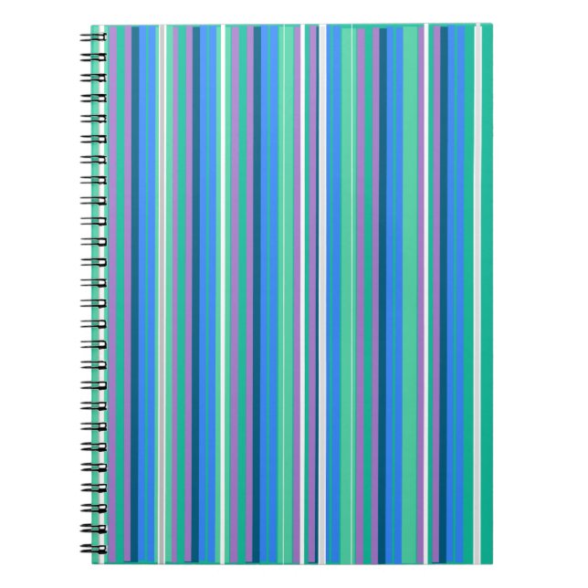 Caderno Espiral Bloco de notas listrado (Frente)