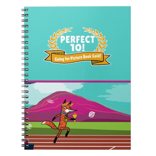 Caderno Espiral Bloco de Notas Perfeito 2024 (Frente)
