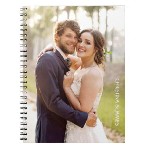 Caderno Espiral Bloco de Notas Personalizado de Fotografia