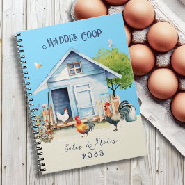 Caderno Espiral Bloco de Notas Personalizado do Gestor de Coop em