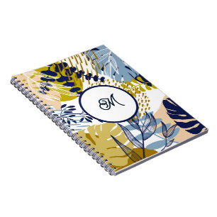 Caderno Espiral Bloco de notas verde Marinho Boho deixa
