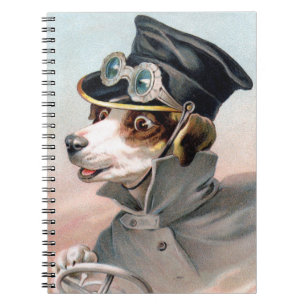 Caderno Espiral Bloco de notas vitorioso para conduzir cães