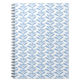 Caderno Espiral Bloco de Notebook Impressão Azul Espiral