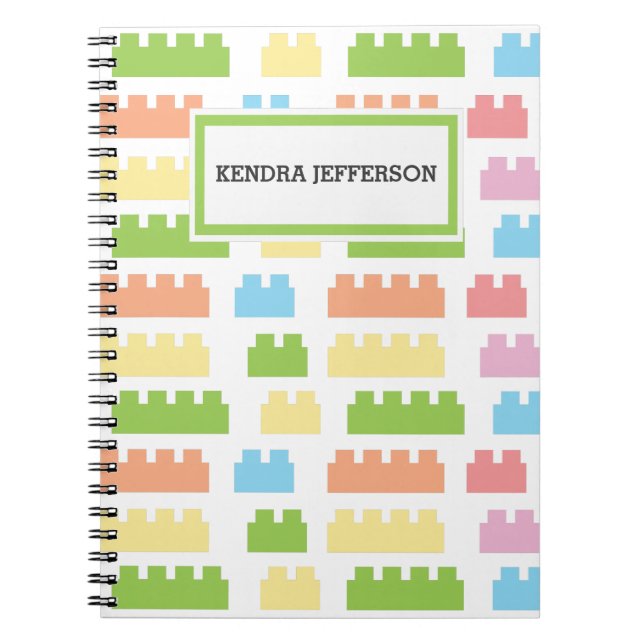 Caderno Espiral blocos padronizados (Frente)