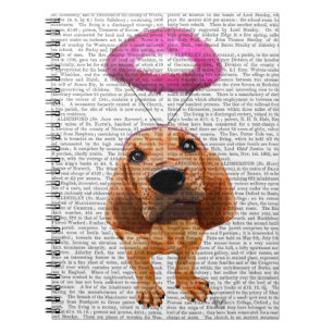 Caderno Espiral Bloodhound com Angelic Pink Halo