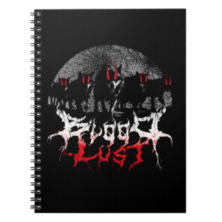 Caderno Espiral Bloodlust Wolf Pack