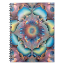 Caderno Espiral Bloom Eetano: Abstrato Radiante