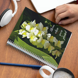 Caderno Espiral Bloom Onde Você Está Plantado Instantâneos de Cota