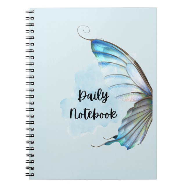 Caderno Espiral Bloom & Write - Notebook Floral (Frente)