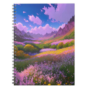 Caderno Espiral Blossom Kaleidoscope do Vale