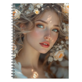 Caderno Espiral Blossom Seraph - Anjo da Primavera Grace