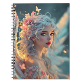Caderno Espiral Blossom Seraph - Anjo da Primavera Grace