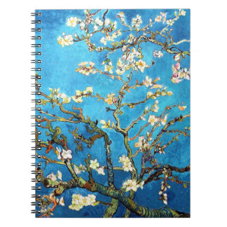 Caderno Espiral Blossoming Almond Tree Van Gogh Fine Art