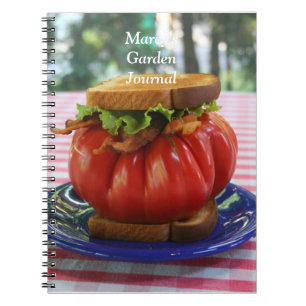 Caderno Espiral BLT com tomate gigante