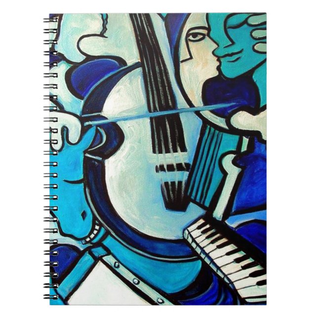 Caderno Espiral Blue Bang (Frente)