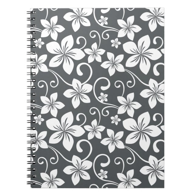 CADERNO ESPIRAL BLUE HAWAII (PEWTER) (Frente)