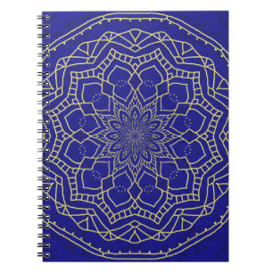 Caderno Espiral Blue Mandala