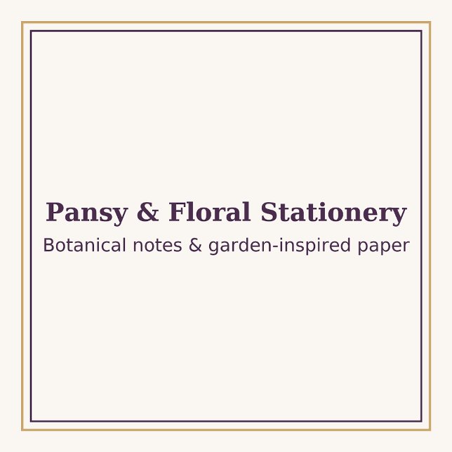 Caderno Espiral Blue Pansy Floral Notebook | Elegant Botanical Jou (From an original family watercolour pansy — now beautifully designed on notebooks and cards)