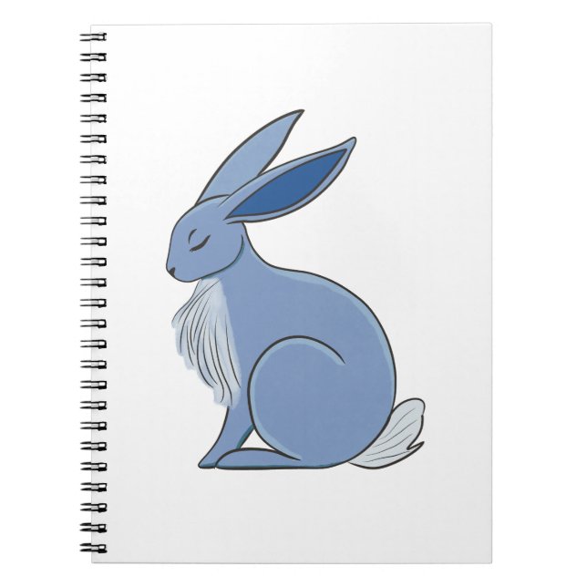 Caderno Espiral Blue Rabbit (Frente)