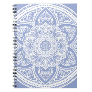 Caderno Espiral Blueberry Mandala