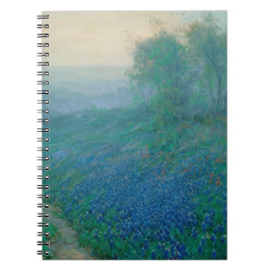 Caderno Espiral Bluebonnets no amanhecer, Onderdonk