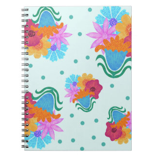 Caderno Espiral Blumensrauß