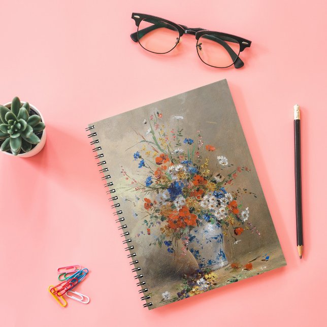 Caderno Espiral Blumenstillleben | Eugene Petit (Criador carregado)