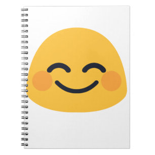 Caderno Espiral Blush Emoji