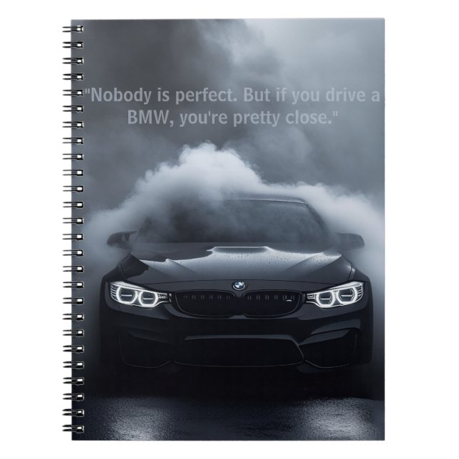 CADERNO ESPIRAL BMW   (Frente)